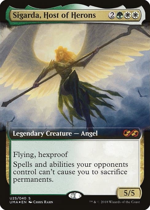 Sigarda, Host of Herons (Mythic)