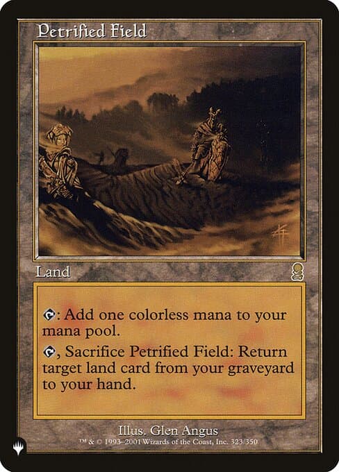 Petrified Field from The List (Rare)