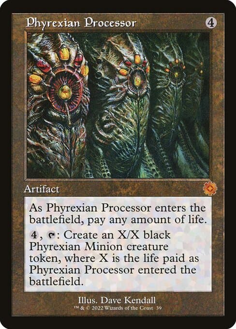 Phyrexian Processor from The Brothers' War Retro Artifacts (Mythic)