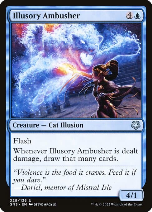 Illusory Ambusher from Game Night: Free-for-All (Uncommon)