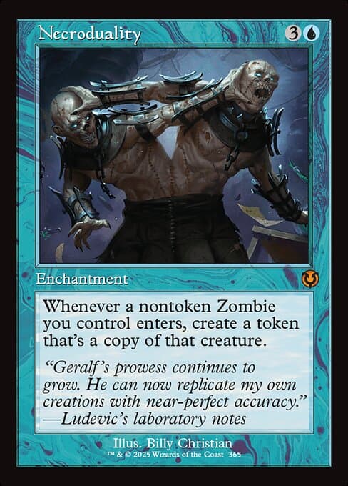 Necroduality from Innistrad Remastered (Mythic)