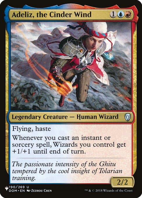Adeliz, the Cinder Wind from The List (Uncommon)