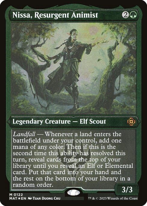 Nissa, Resurgent Animist from March of the Machine: The Aftermath (Mythic)