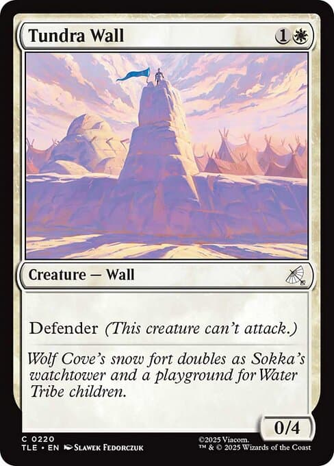 Tundra Wall from Avatar: The Last Airbender Eternal (Common)