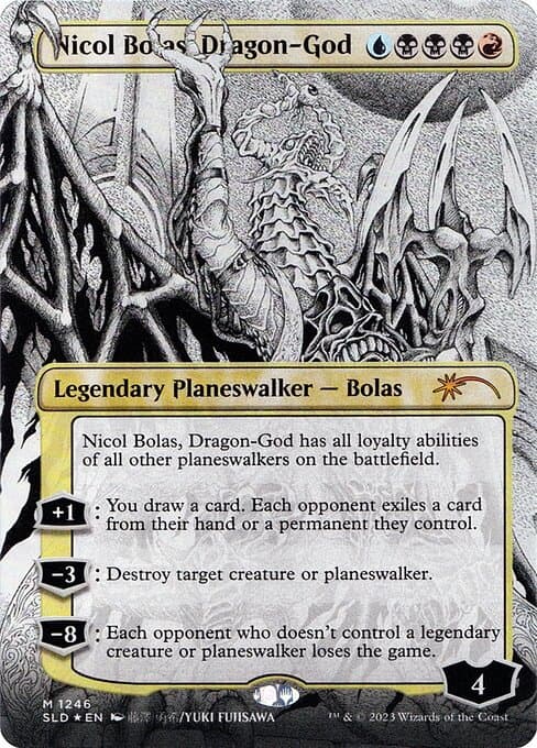 Nicol Bolas, Dragon-God from Secret Lair Drop (Mythic)