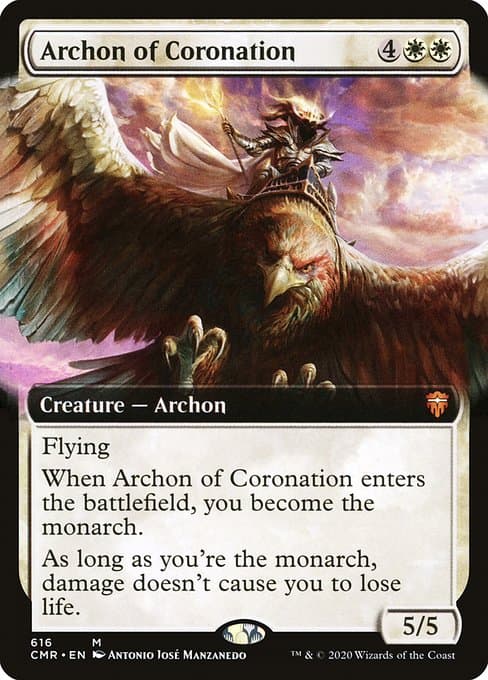Archon of Coronation from Commander Legends (Mythic)