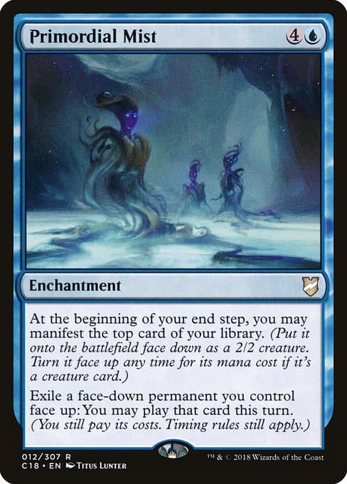 Primordial Mist from Commander 2018 (Rare)