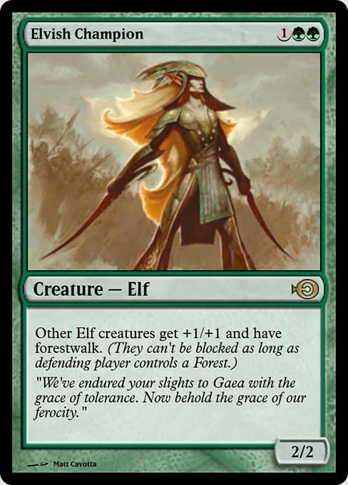 Elvish Champion from Magic Online Promos (Rare)