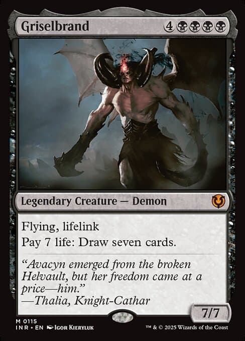 Griselbrand from Innistrad Remastered (Mythic)