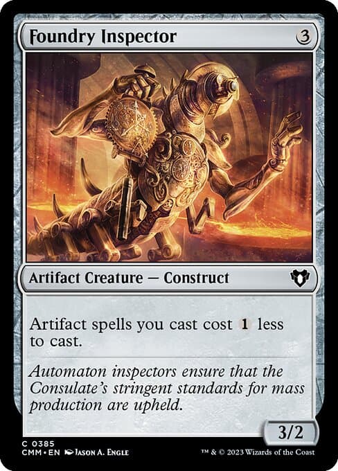 Foundry Inspector from Commander Masters (Common)