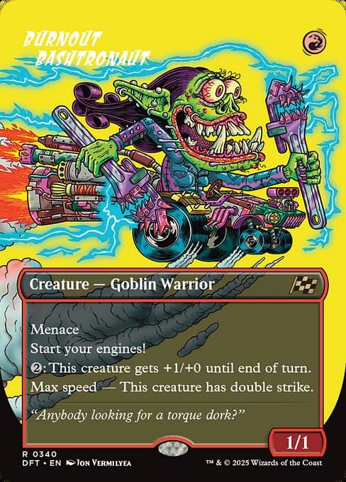 Burnout Bashtronaut from Aetherdrift (Rare)