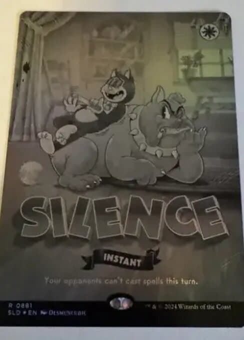 Silence from Secret Lair Drop (Rare)