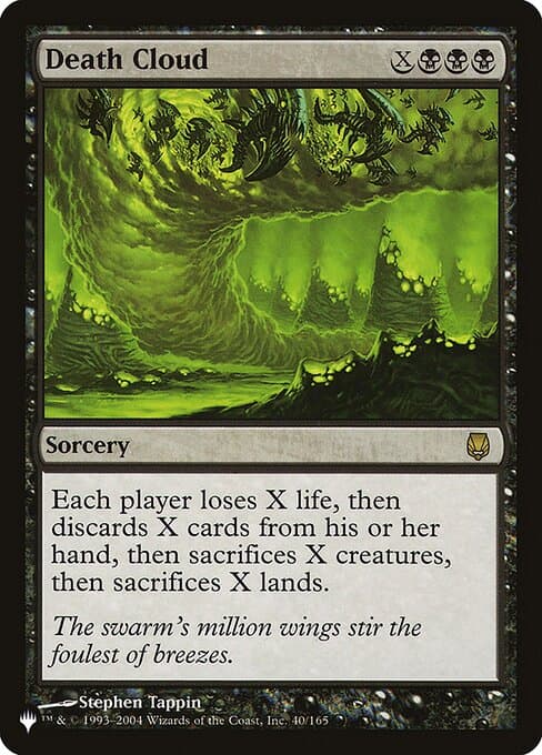 Death Cloud from The List (Rare)