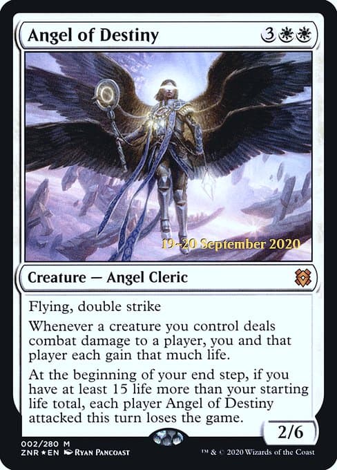 Angel of Destiny from Zendikar Rising Promos (Mythic)