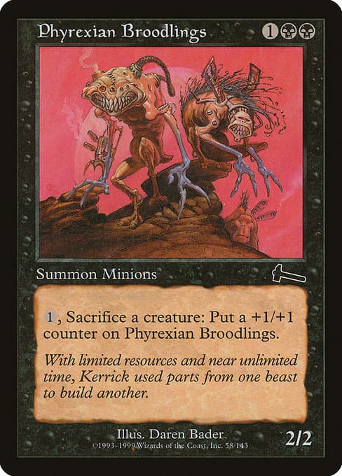 Phyrexian Broodlings from Urza's Legacy (Common)
