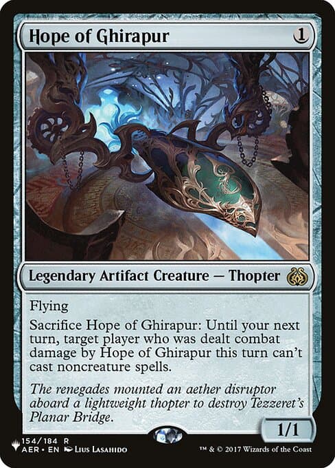 Hope of Ghirapur from The List (Rare)