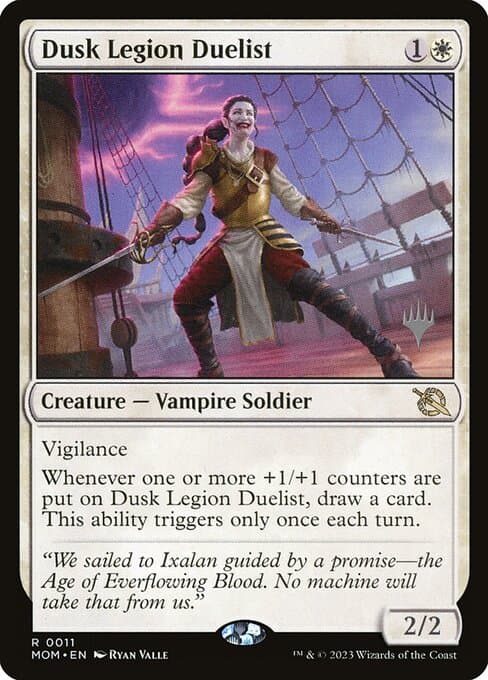 Dusk Legion Duelist from March of the Machine Promos (Rare)