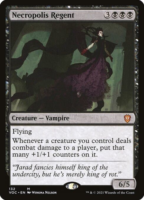Necropolis Regent from Crimson Vow Commander (Mythic)