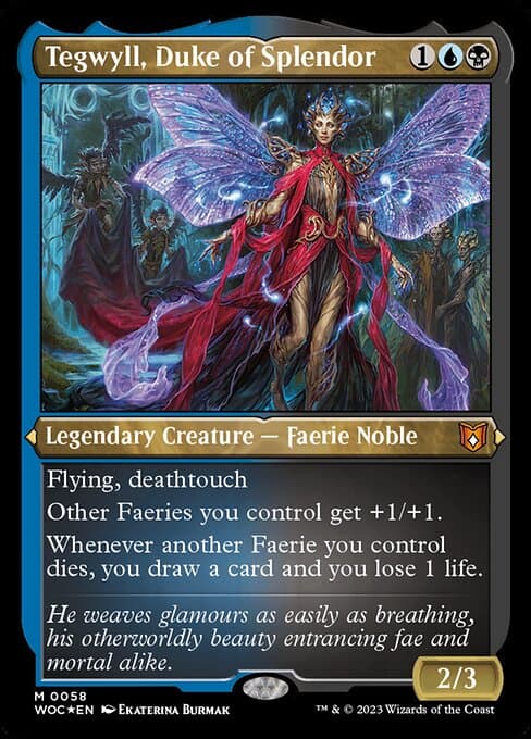 Tegwyll, Duke of Splendor from Wilds of Eldraine Commander (Mythic)