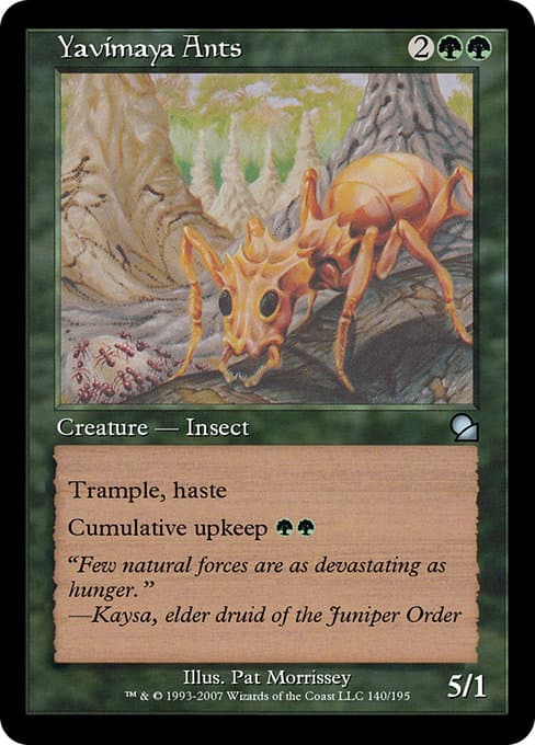 Yavimaya Ants from Masters Edition (Uncommon)