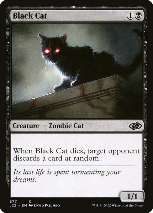 Black Cat from Jumpstart 2022 (Common)