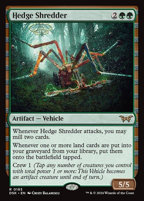 Hedge Shredder (Rare)