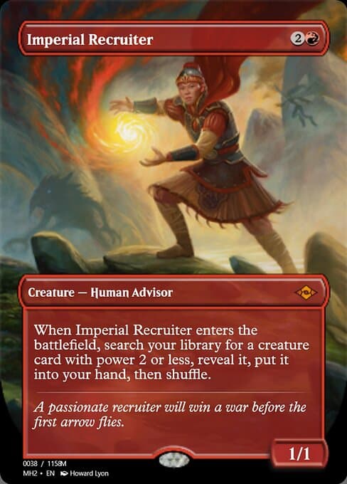 Imperial Recruiter from Magic Online Promos (Mythic)