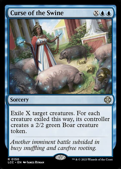 Curse of the Swine from The Lost Caverns of Ixalan Commander (Rare)