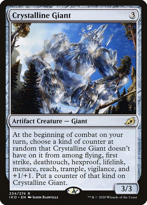 Crystalline Giant from Ikoria: Lair of Behemoths (Rare)