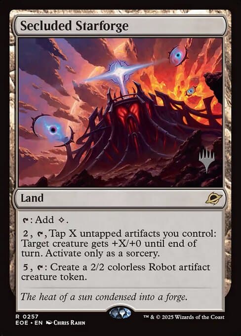 Secluded Starforge from Edge of Eternities Promos (Rare)
