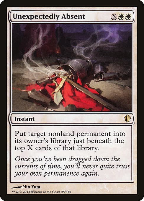 Unexpectedly Absent from Commander 2013 (Rare)