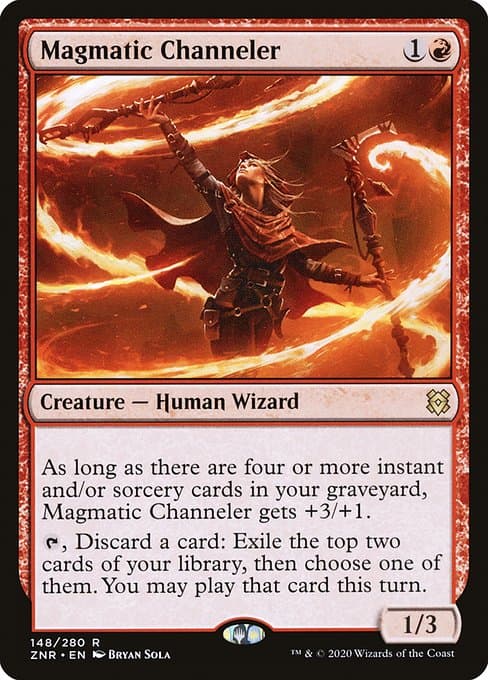 Magmatic Channeler from Zendikar Rising (Rare)
