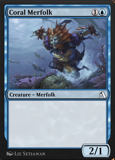 Coral Merfolk from Arena Beginner Set (Common)