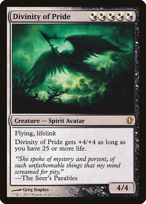 Divinity of Pride from Commander 2013 (Rare)
