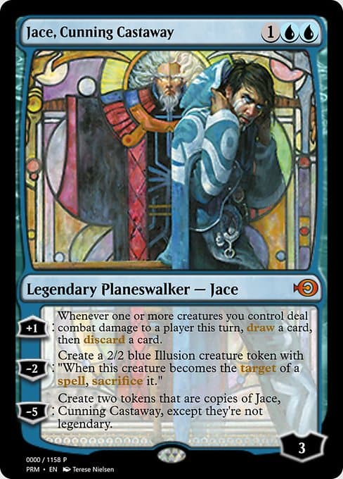 Jace, Cunning Castaway from Magic Online Promos (Mythic)