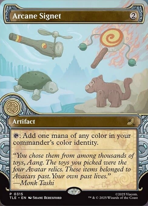 Arcane Signet from Avatar: The Last Airbender Eternal (Rare)