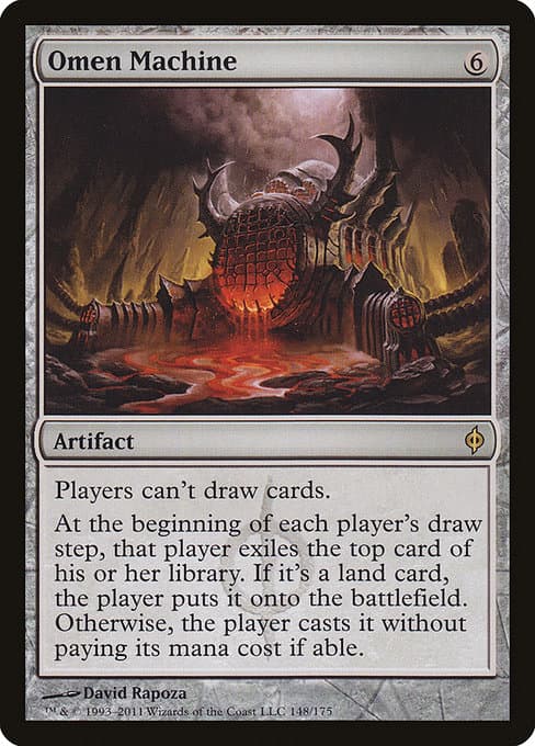 Omen Machine from New Phyrexia (Rare)
