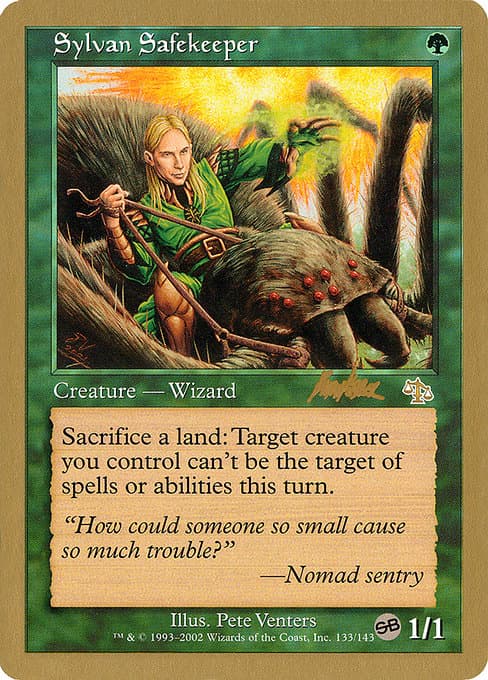 Sylvan Safekeeper from World Championship Decks 2002 (Rare)