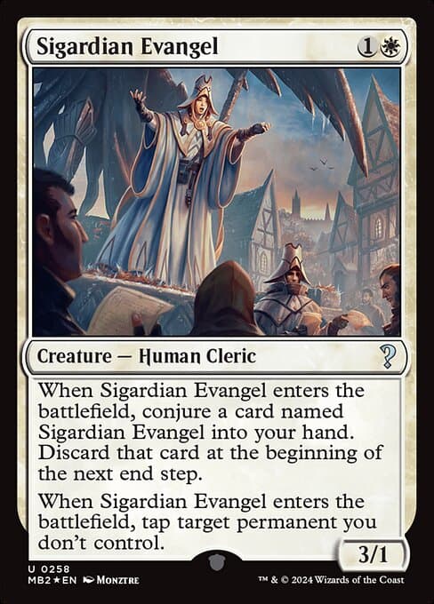Sigardian Evangel from Mystery Booster 2 (Uncommon)