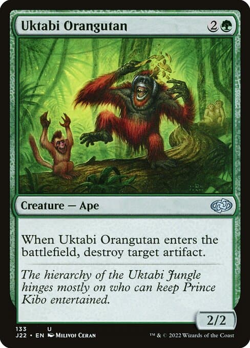 Uktabi Orangutan (Uncommon)