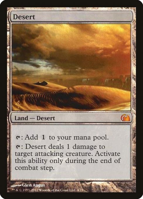 Desert from From the Vault: Realms (Mythic)