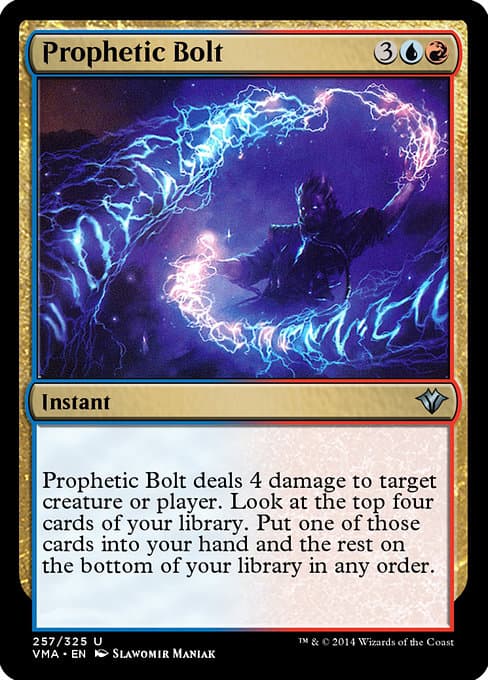 Prophetic Bolt from Vintage Masters (Uncommon)