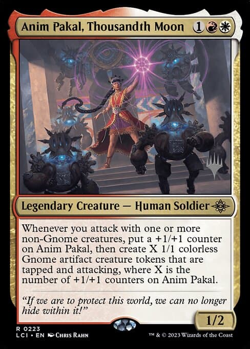 Anim Pakal, Thousandth Moon from The Lost Caverns of Ixalan Promos (Rare)