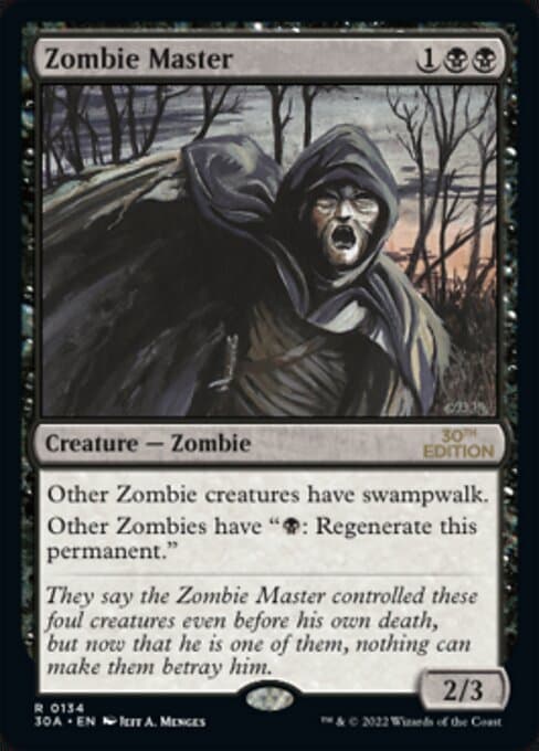 Zombie Master from 30th Anniversary Edition (Rare)