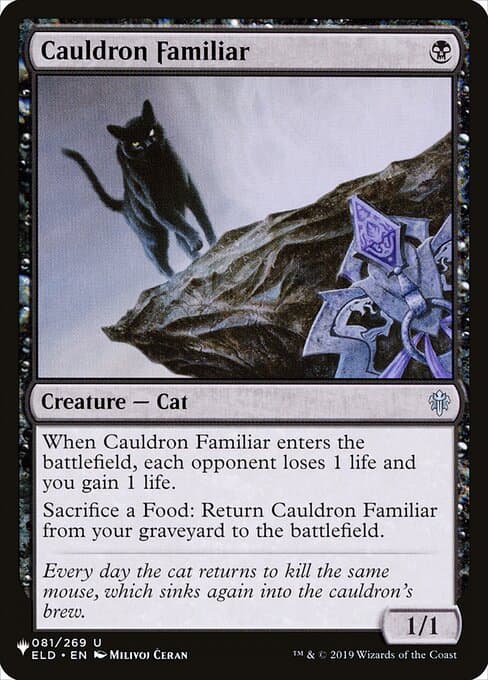 Cauldron Familiar from The List (Uncommon)