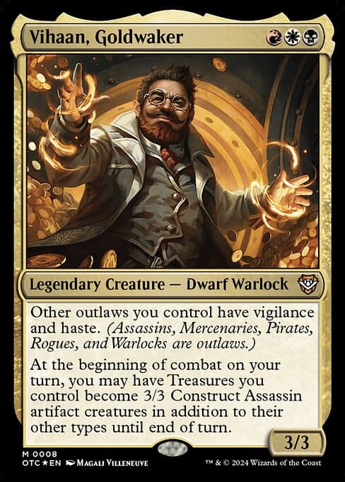 Vihaan, Goldwaker from Outlaws of Thunder Junction Commander (Mythic)