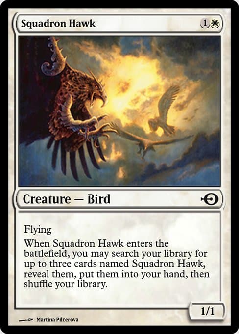 Squadron Hawk from Magic Online Promos (Common)