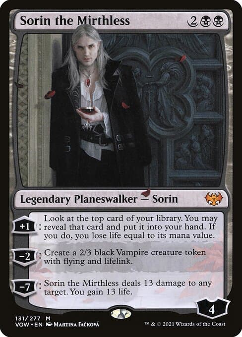 Sorin the Mirthless (Mythic)