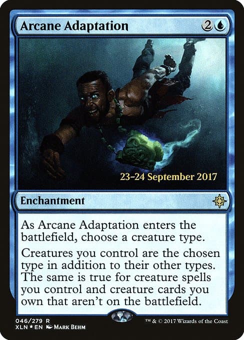Arcane Adaptation from Ixalan Promos (Rare)