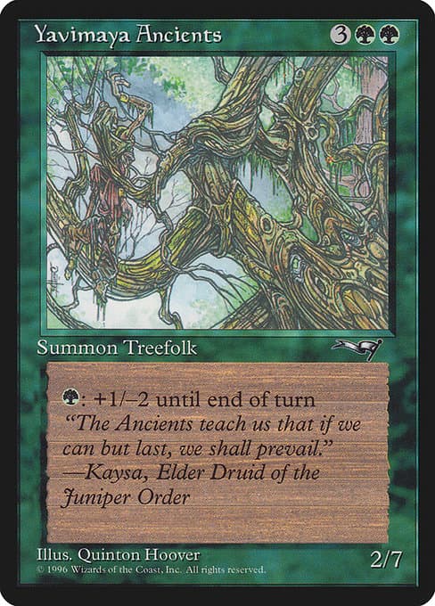 Yavimaya Ancients from Alliances (Common)